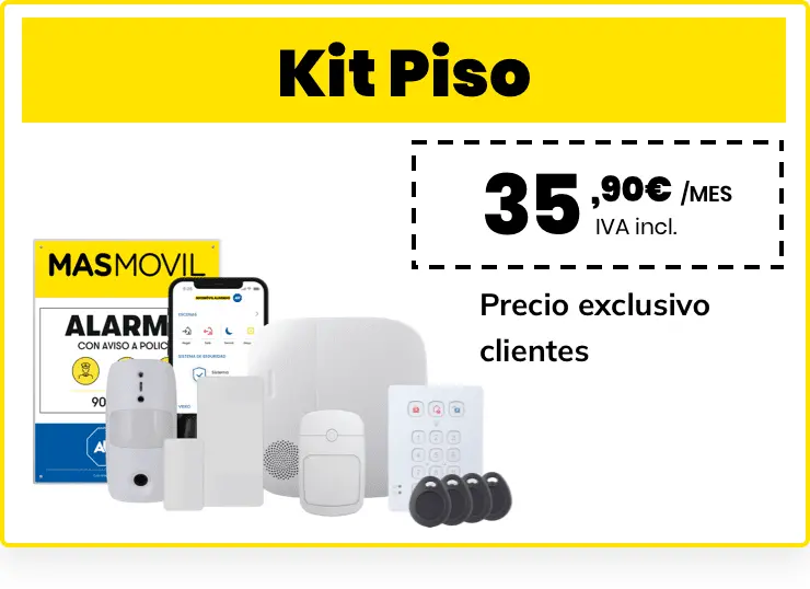 MASMOVIL - CARACTERISTICA ITEM - ALARMAS - Kit Piso
